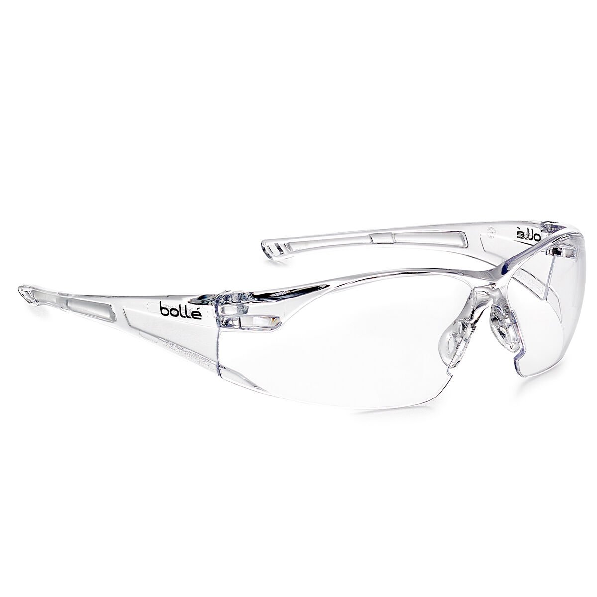 UV Eye Protection Bolle RUSH+ Safety Glasses Smoke Lens RUSHPPSF 