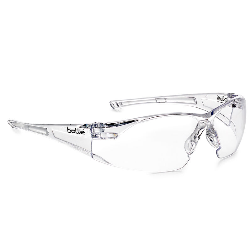 Bolle Rush Safety Lunettes Lunettes Eye Wear Clear HD Lens-RUSHDPI