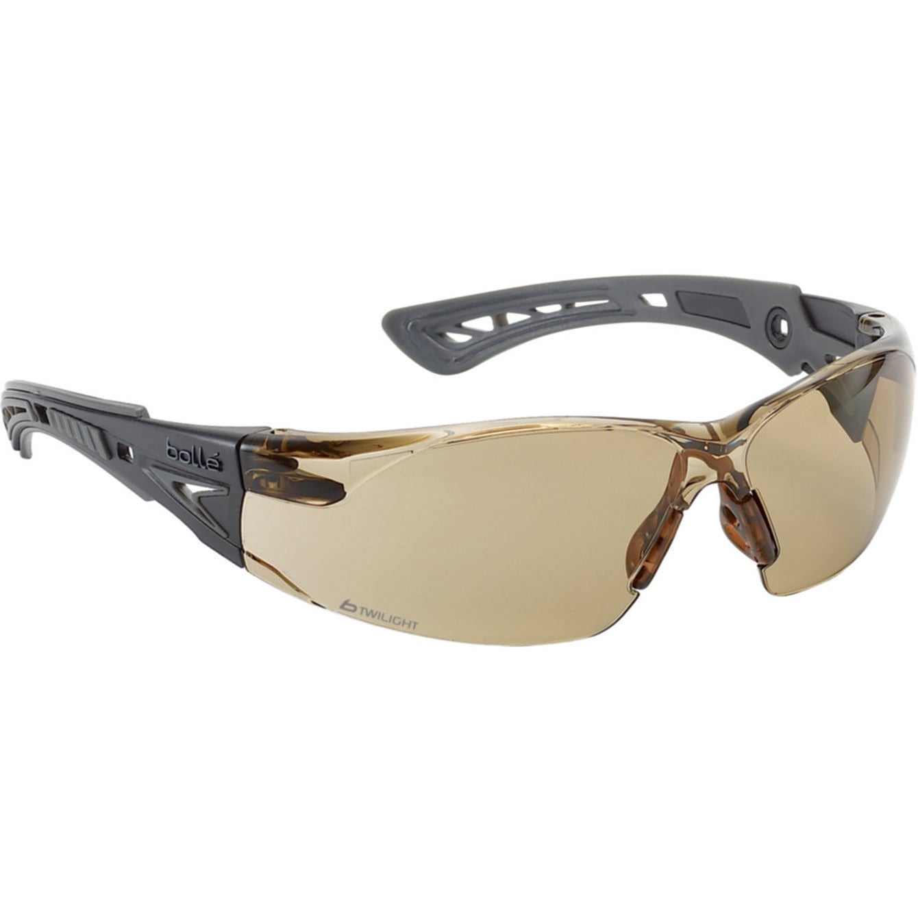 Bollé Safety Rush+ Safety Glasses - Bronze