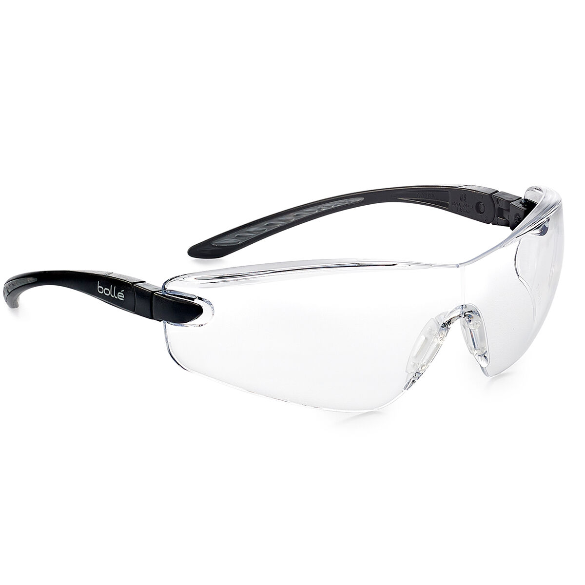 Clear Bolle Cobra COBPSI Safety Glasses Anti Mist/Scratch Wrap-around Comfort 