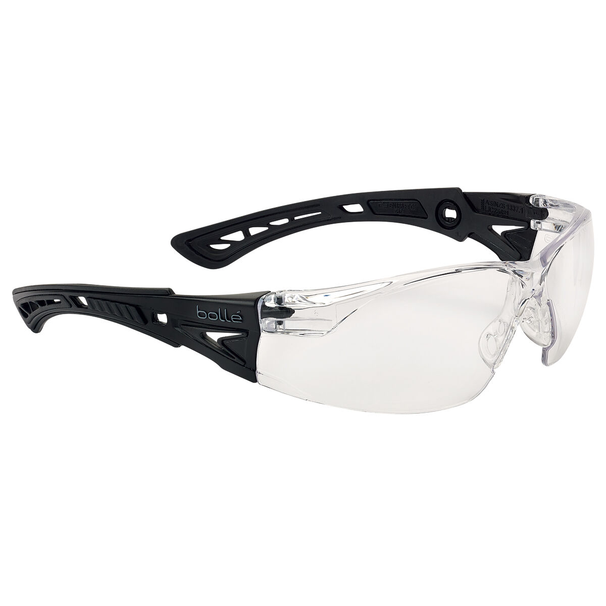 RUSH+ With bag Bolle Bolle black frame safety sunglasses 