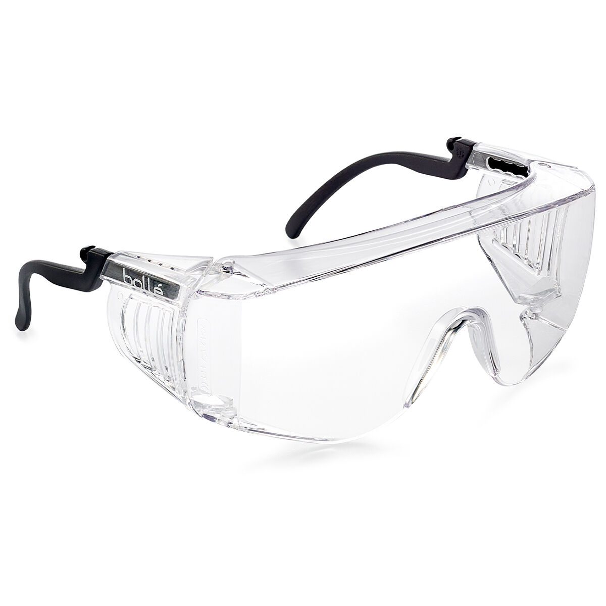 Bolle Tracker II Safety Glasses Goggles Anti Mist & Scratch+Custodia Bag 2,5,10 