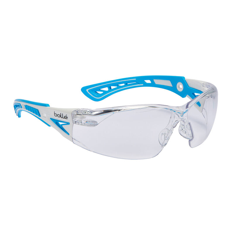 Bolle Rush Safety Lunettes Lunettes Eye Wear Clear HD Lens-RUSHDPI