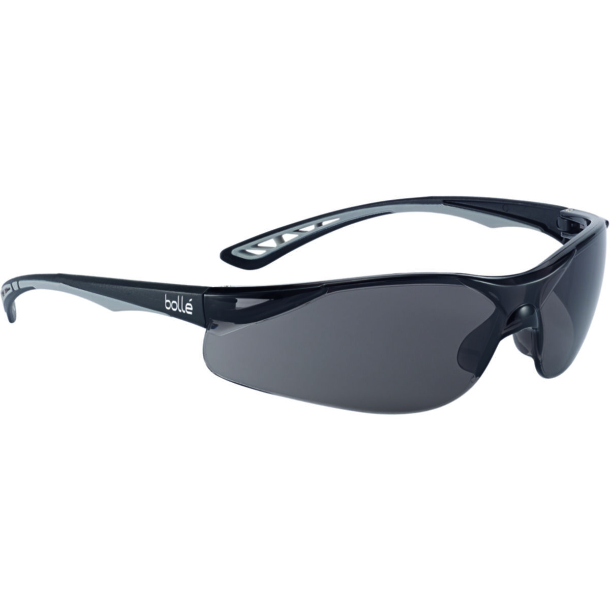Bolle Prism Rauchglas Sicherheit Sonnenbrille mit Gratis Neckcord zu Halten 